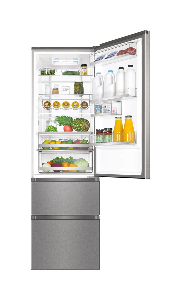 Image of Haier A3FE837CMJ Kühl-Gefrierkombination Edelstahl rechts bei nettoshop.ch