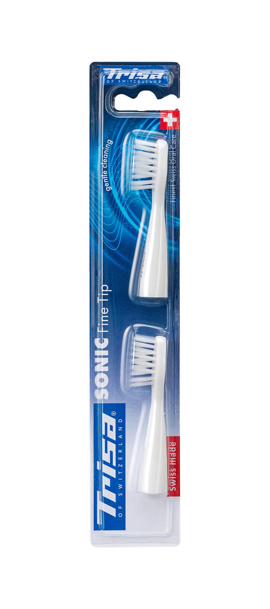 Image of Trisa Sonic Fine Tip 2x Ersatzbürsten bei nettoshop.ch