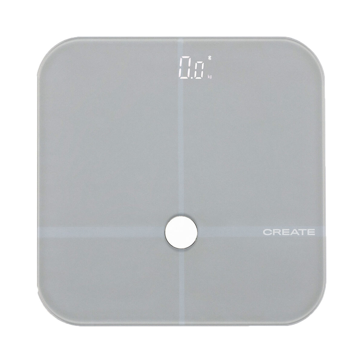 Image of CREATE BALANCE BODY SMART PRO Personenwaage Bluetooth grau bei nettoshop.ch