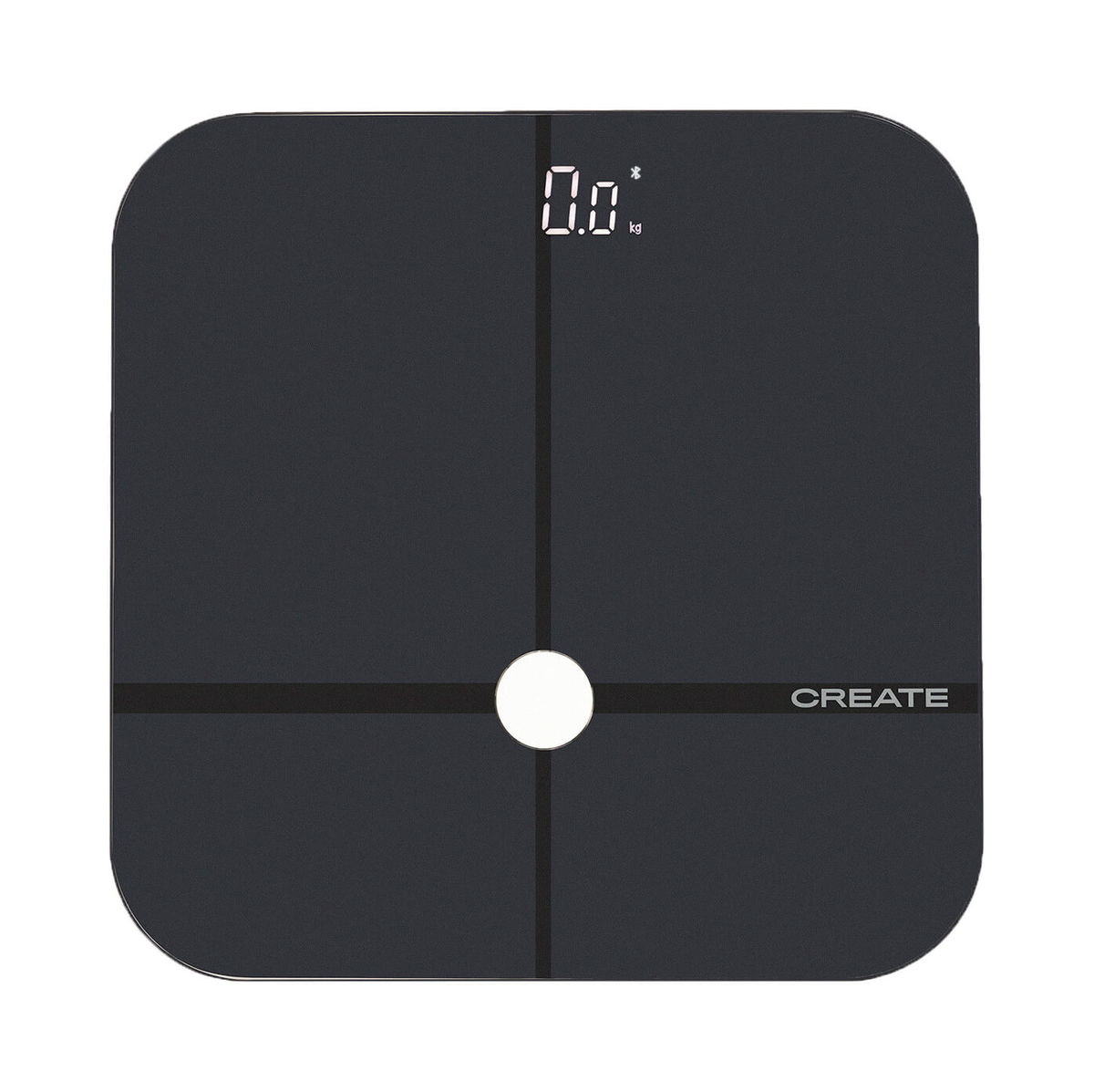 Image of CREATE BALANCE BODY SMART PRO Personenwaage Bluetooth schwarz bei nettoshop.ch
