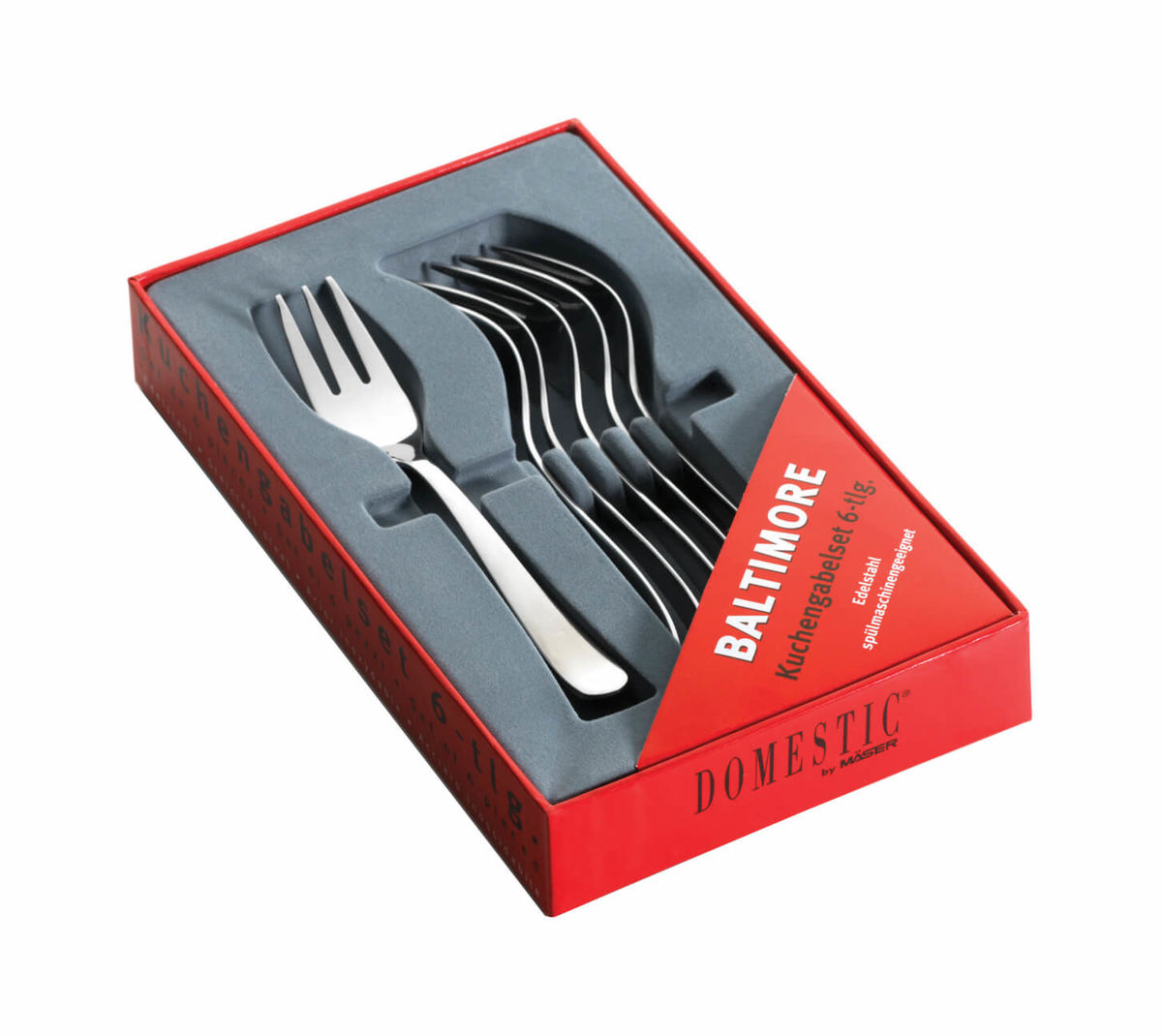 Image of Mäser 931386 Kuchengabelset 6-teilig bei nettoshop.ch