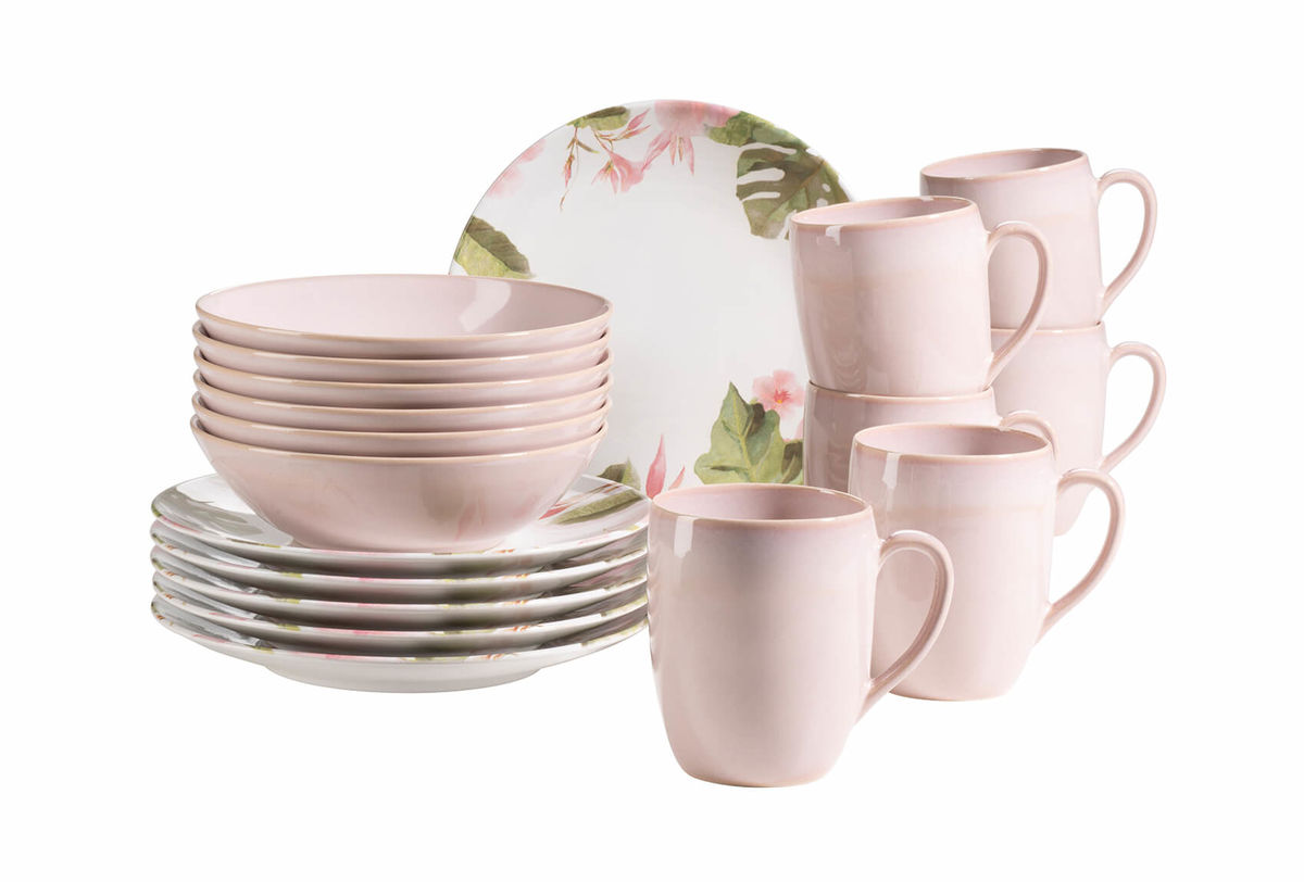 Image of Mäser 931925 18-teiliges Keramik Frühstückset bei nettoshop.ch