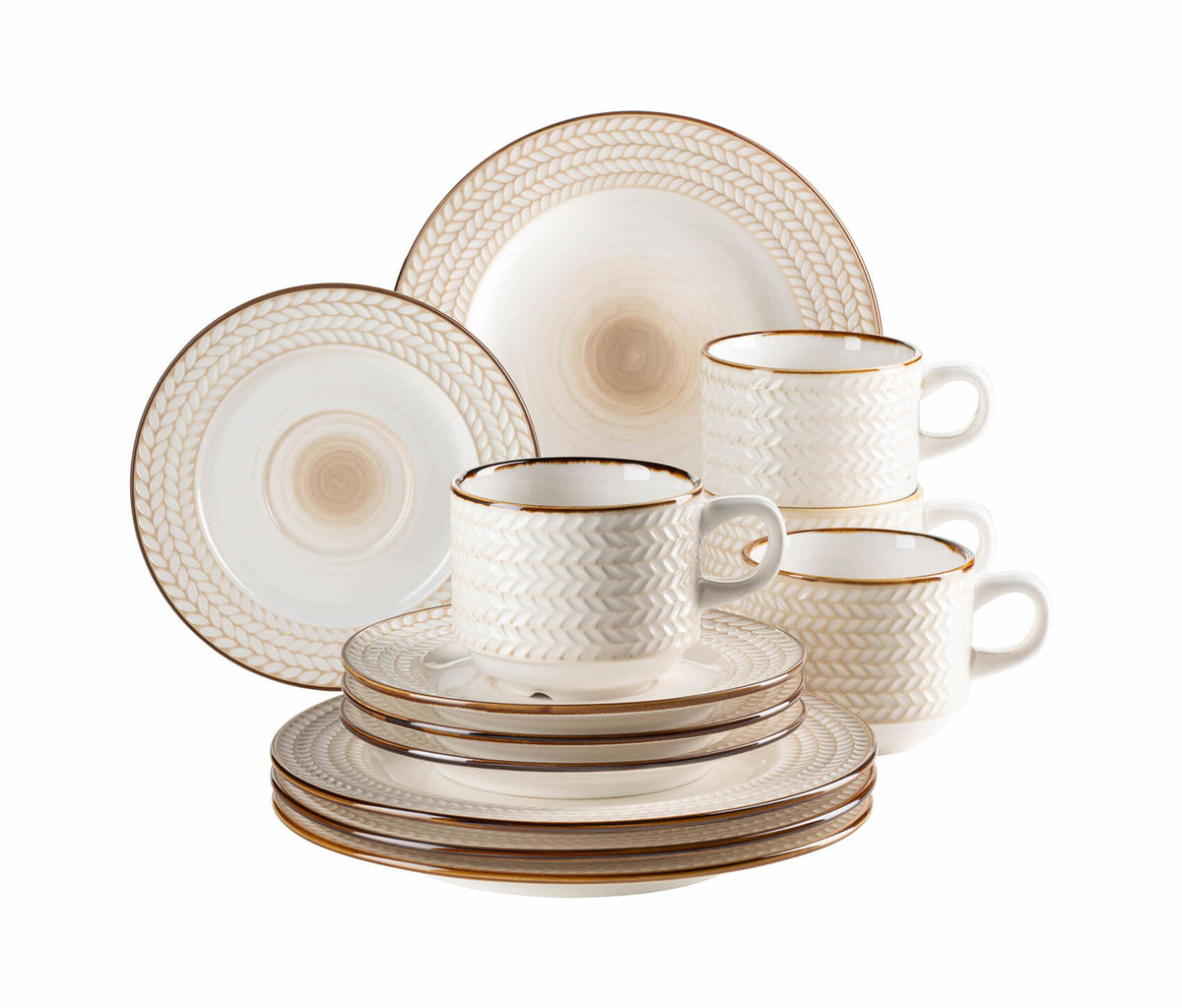 Image of Mäser 931941 12-teiliges Kaffeegeschirr Set bei nettoshop.ch