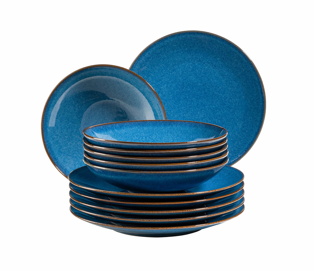 Image of Mäser 931946 12-teiliges Teller-Set bei nettoshop.ch