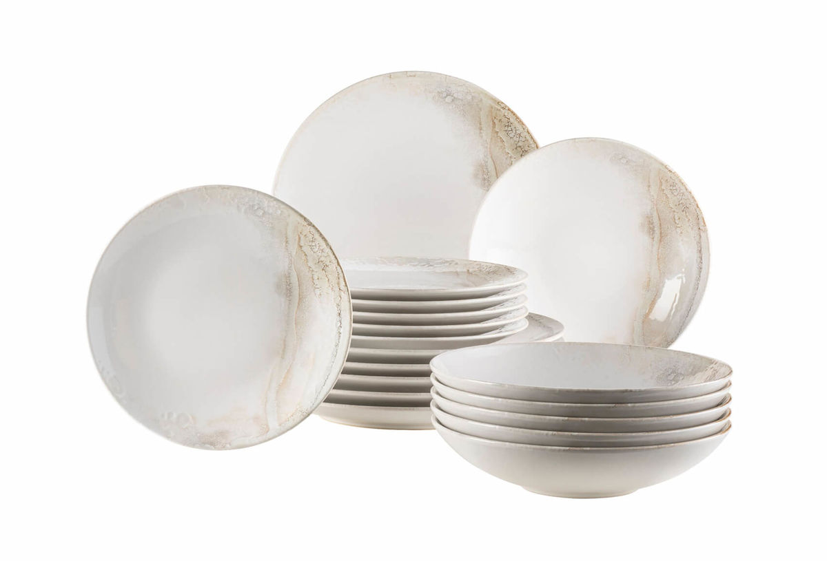 Image of Mäser 931949 18-teiliges Teller-Set bei nettoshop.ch