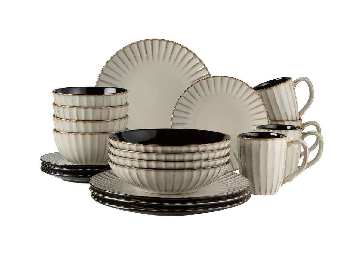 Image of Mäser 931963 20-teiliges Geschirr Set für 4 Personen bei nettoshop.ch