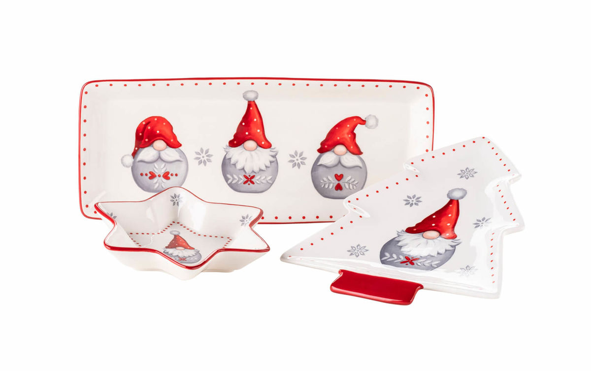 Image of Mäser 931974 Weihnachtsteller 3er Set bei nettoshop.ch