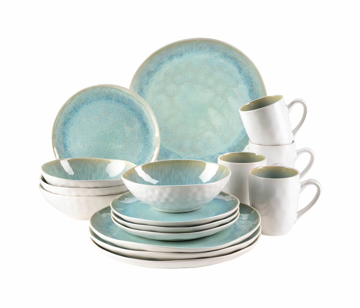 Image of Mäser 16-teiliges Geschirr Set Keramik bei nettoshop.ch