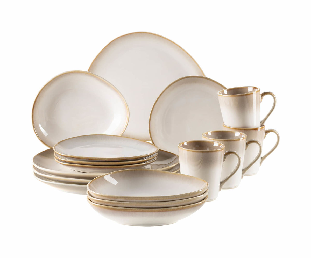 Image of Mäser 931991 16-teiliges modernes Geschirr Set bei nettoshop.ch