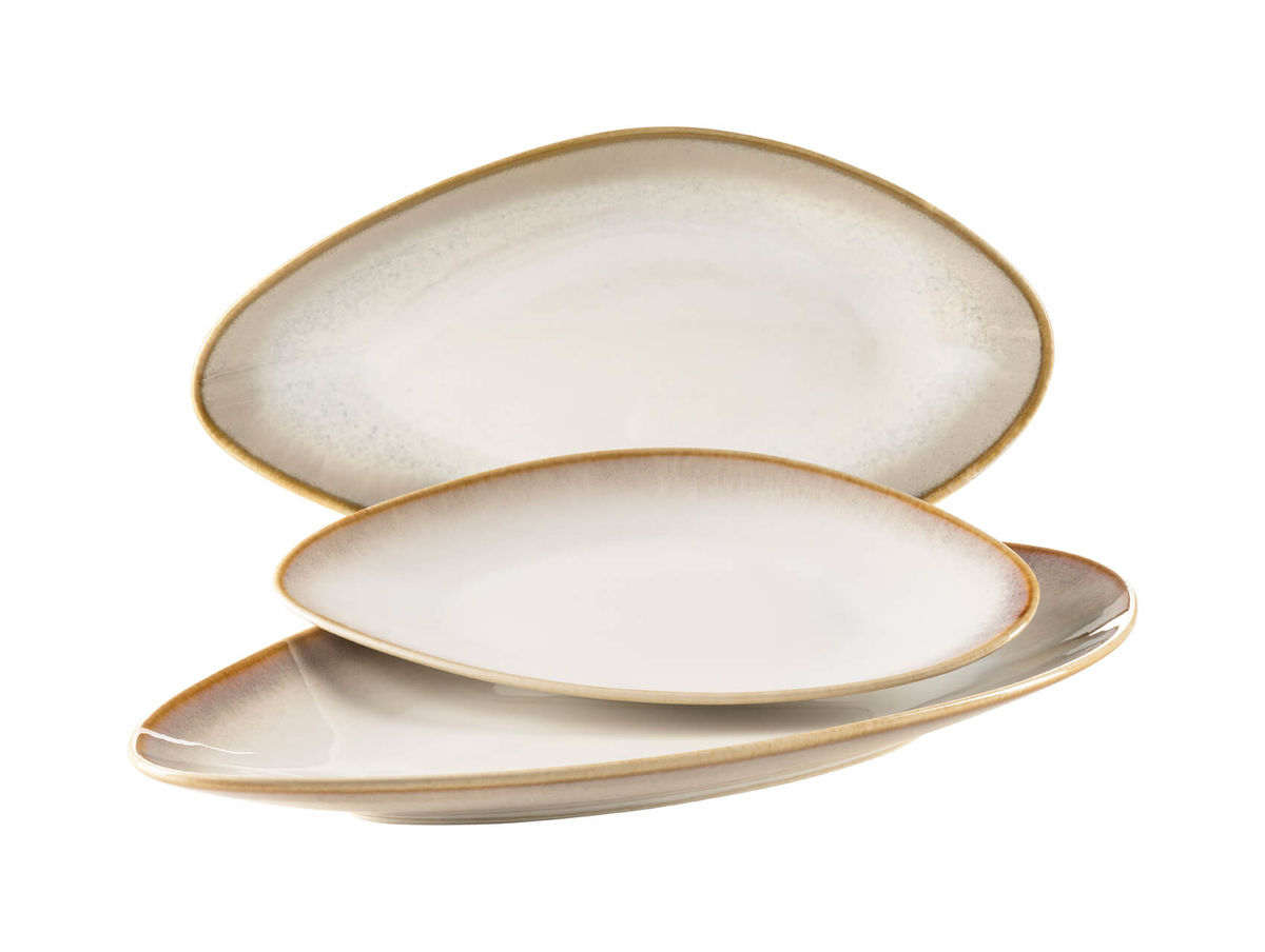 Image of Mäser 931993 Set aus 3 Servierplatten Beige bei nettoshop.ch
