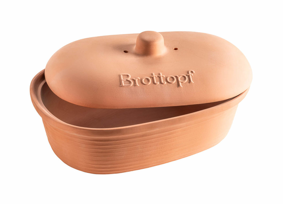 Image of Mäser 931996 Brottopf oval aus Naturton bei nettoshop.ch