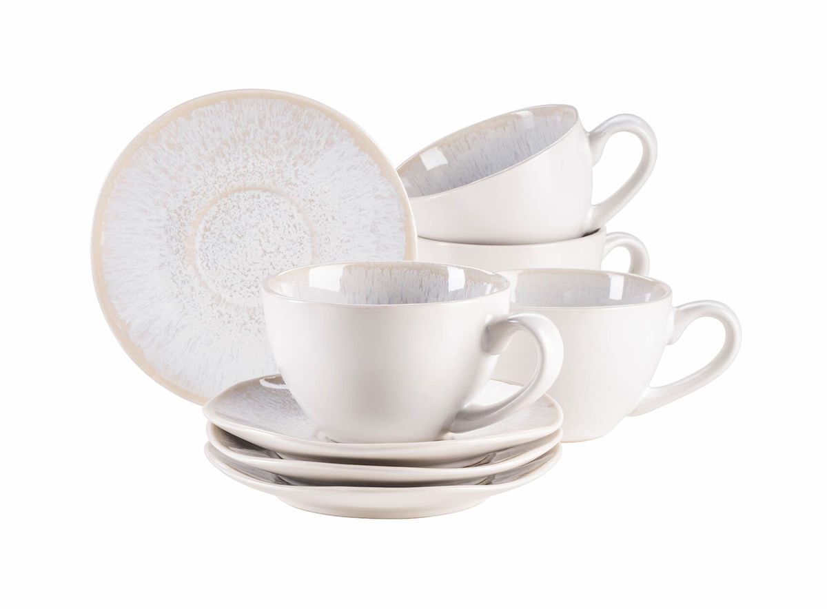 Image of Mäser 934010 Kaffeetassen Set mit Untertassen für 4 Personen bei nettoshop.ch