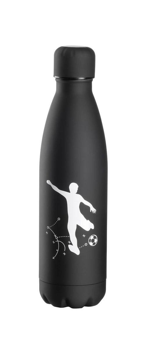 Image of Mäser 935000 Thermoflasche 500 ml Matt Schwarze Isoflasche bei nettoshop.ch