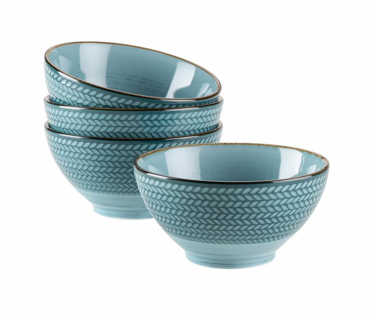 Image of Mäser 935010 Müslischalen Set aus 4 handbemalten Schalen bei nettoshop.ch