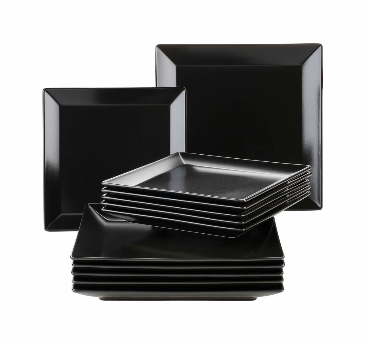 Image of Mäser 935029 Teller-Set, für 6 Personen, eckig bei nettoshop.ch