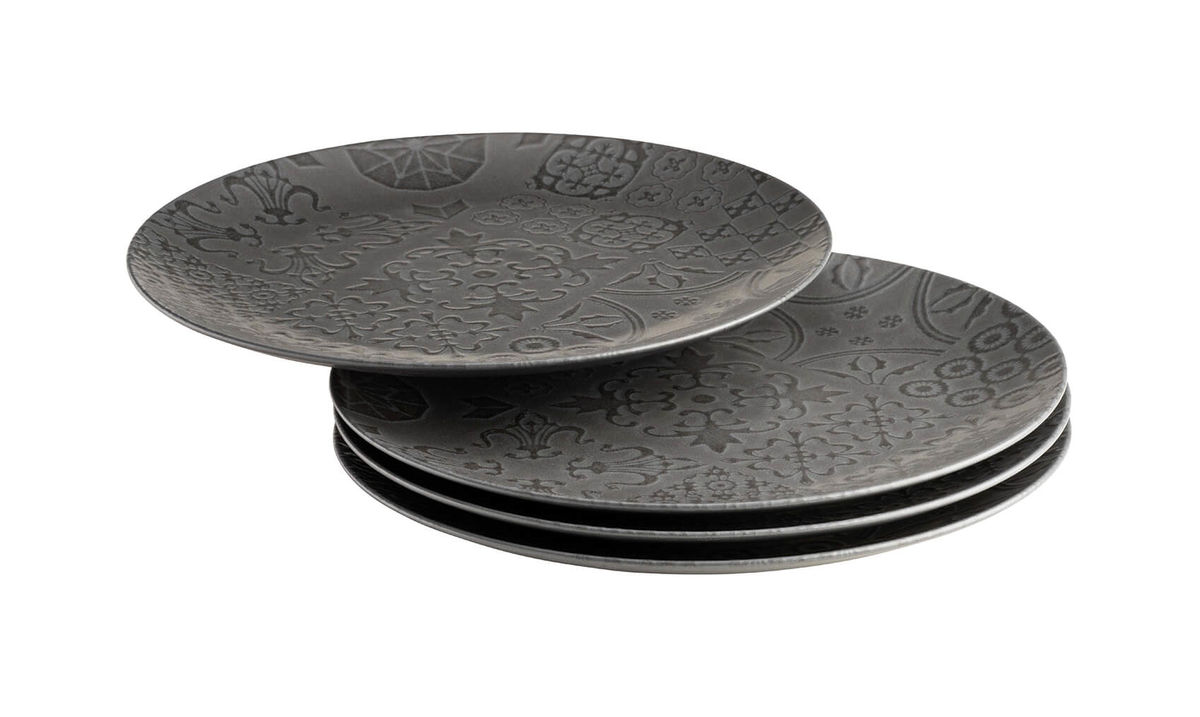 Image of Mäser 935077 Deko-Teller aus Keramik im 4er Set bei nettoshop.ch