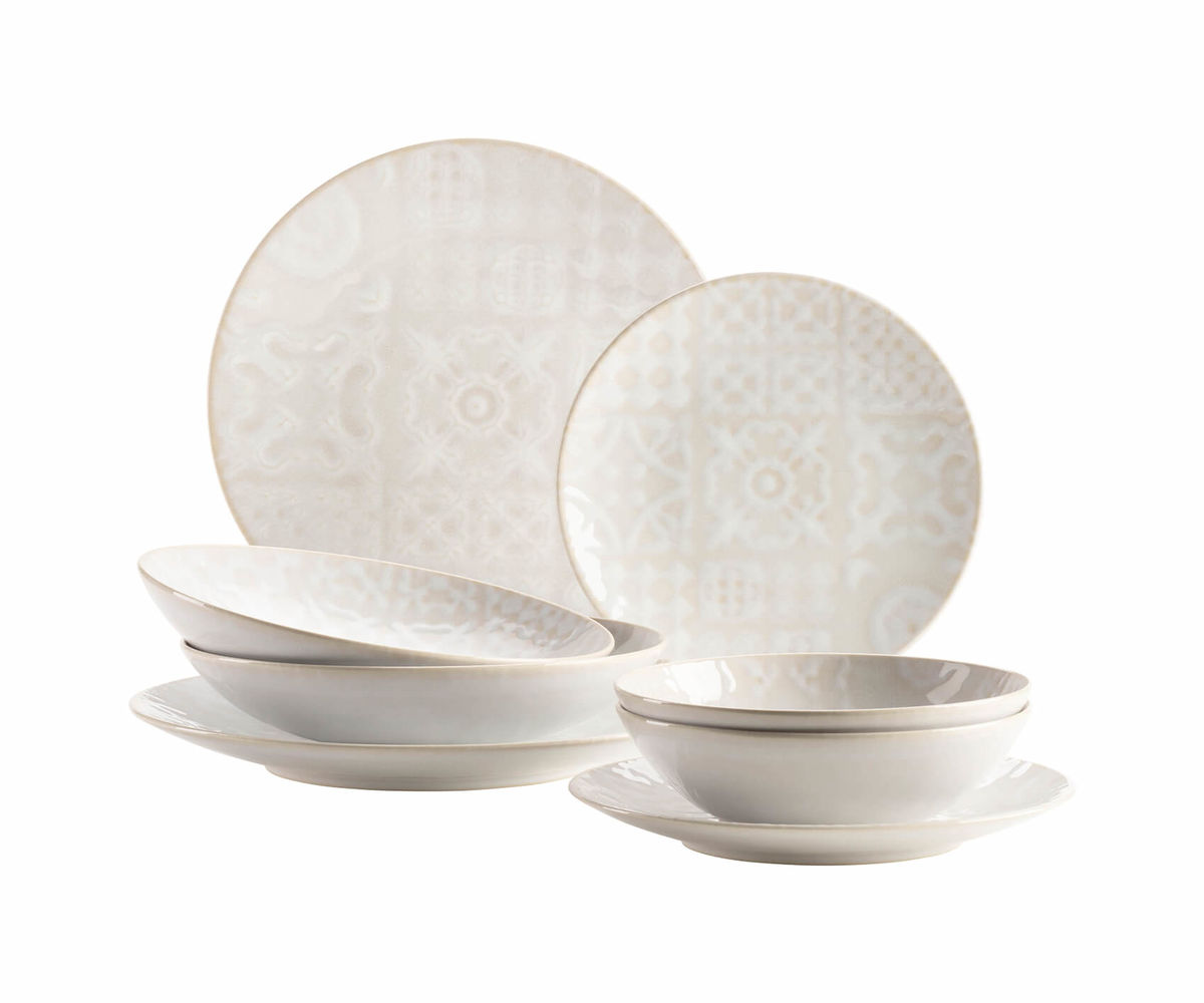 Image of Mäser 935079 8-teiliges Tafelservice mit Tellern und Schalen bei nettoshop.ch