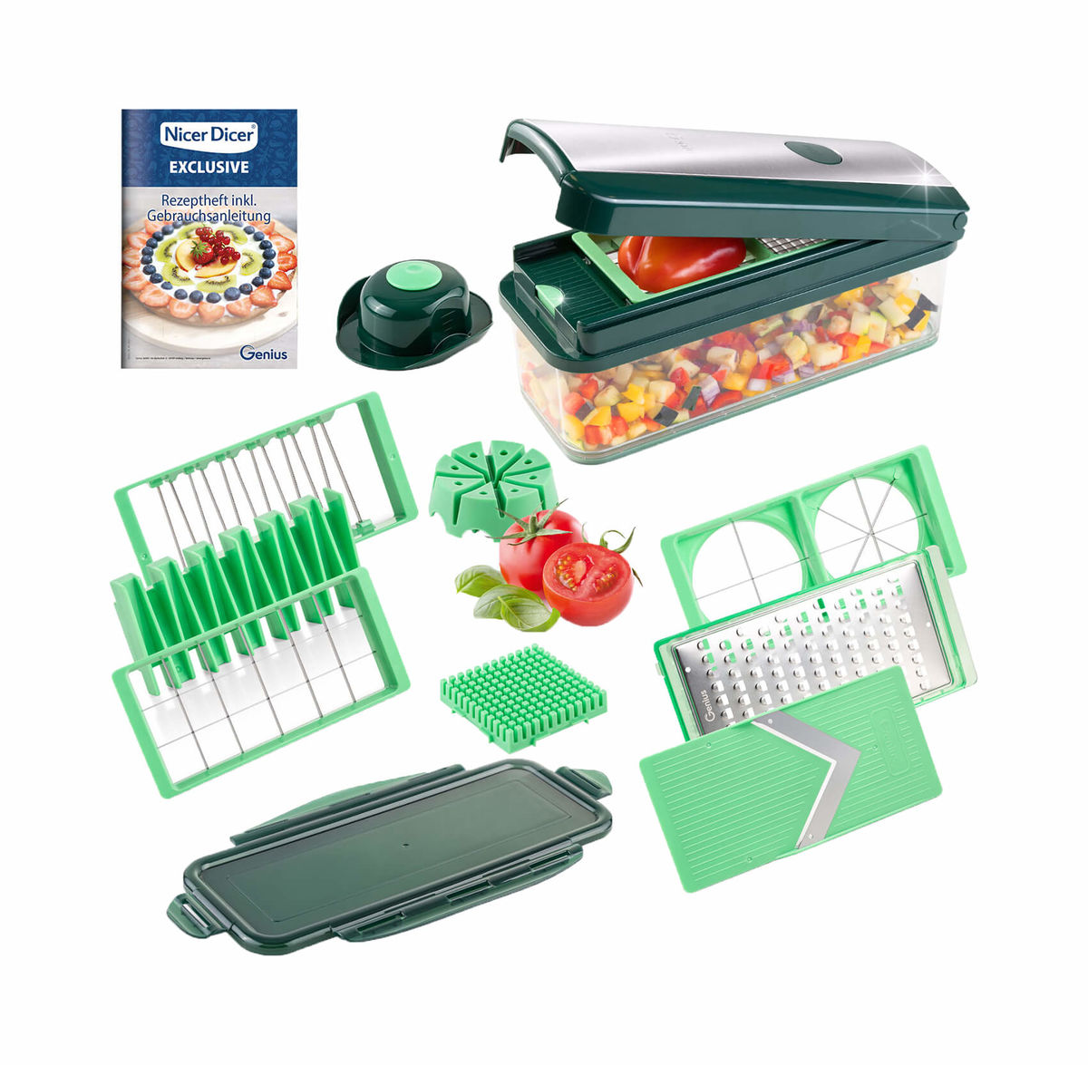 Image of Genius Nicer Dicer Exklusiv Set 15-tlg. bei nettoshop.ch