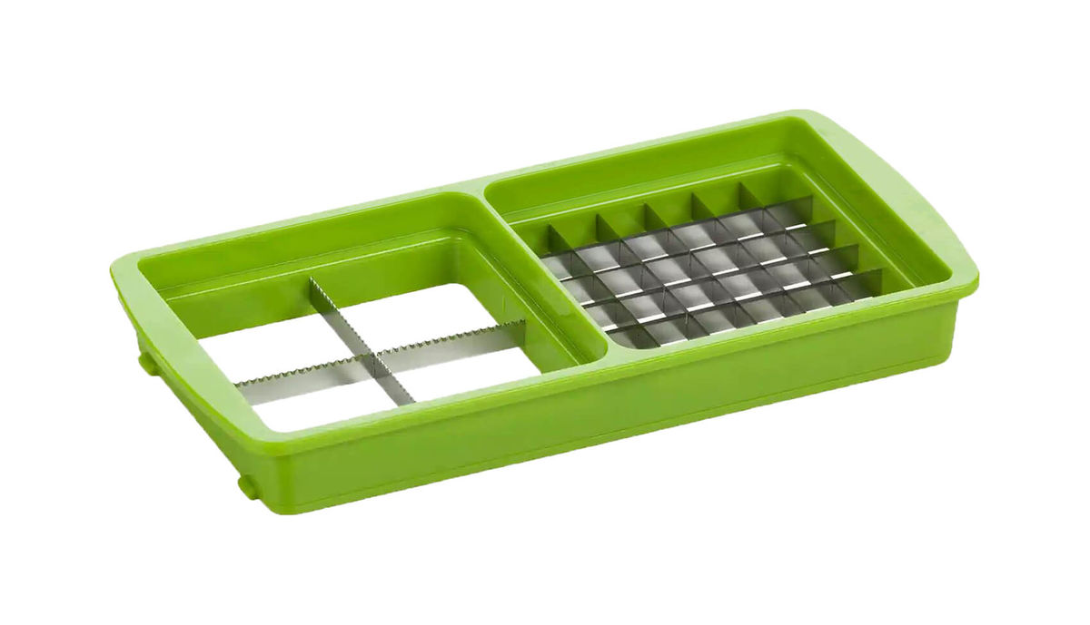 Image of Genius Nicer Dicer Plus Kompakt Messer 10x10, 30x30 mm kiwigrün bei nettoshop.ch