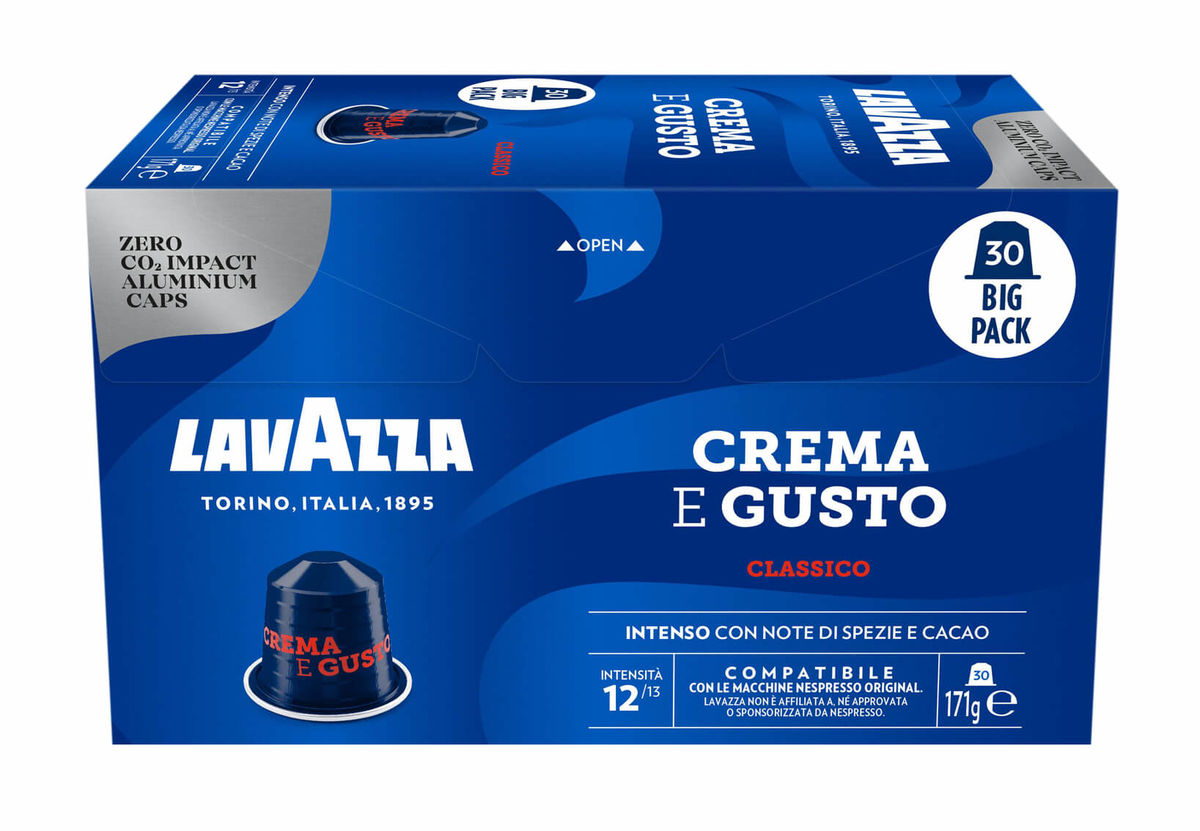 Image of Lavazza Qualità Crema e Gusto Classico Kapseln Nespresso Kaffee bei nettoshop.ch