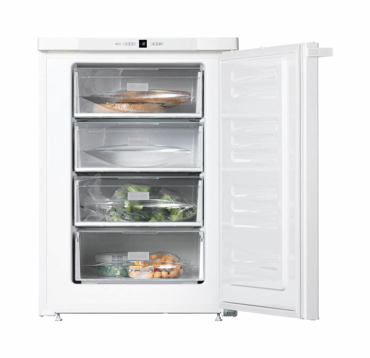 Image of Miele F 12020 S-2 Gefrierschrank weiss rechts bei nettoshop.ch