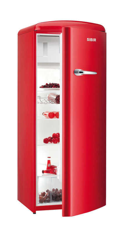 Retro Kühlschrank Rot