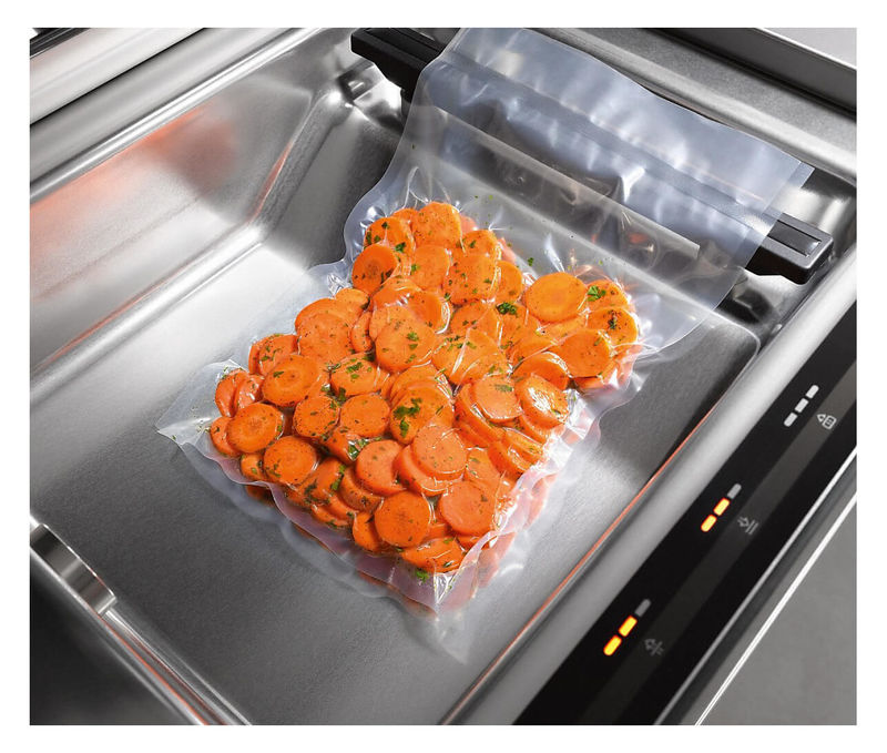 Miele EVS 6214 vacuum drawer obsidian black