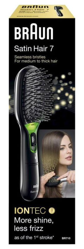 Buy Braun Satin hair 7 Brush BR 710 black hairstyler