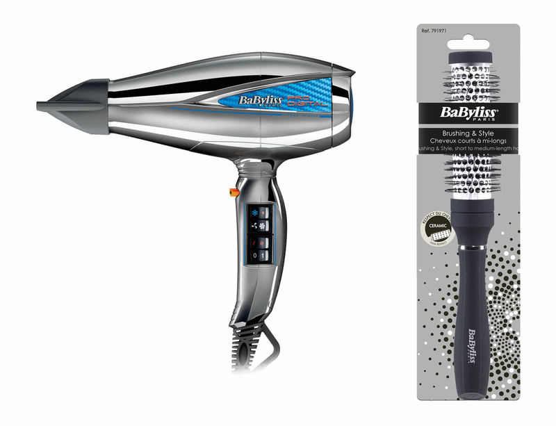 Buy Babyliss 6000che Pro Digital 2200w Hair Dryer Incl Style Brush