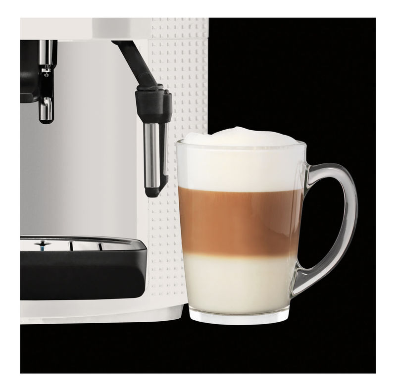 Krups EA8105 macchina per caffè Libera installazione Macchina per espresso Bianco 1,6 L 9 tazze Automatica 
