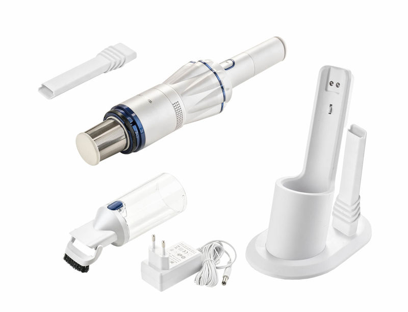 Buy Genius Invictus One hand vacuum cleaner 8 pcs. pearl white