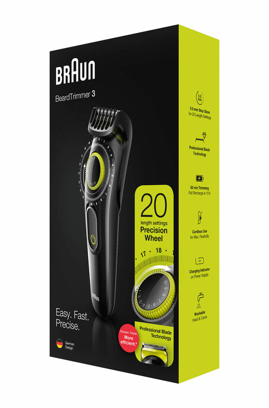 braun beard trimmer and hair clipper bt