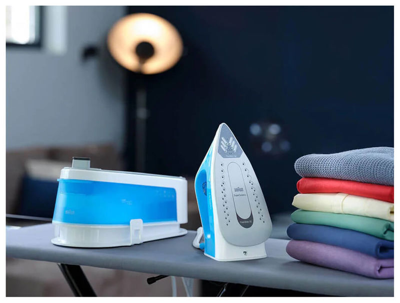 braun steam ironing station