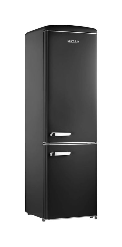Severin RKG8922 Retro Kühlschrank schwarz rechts kaufen