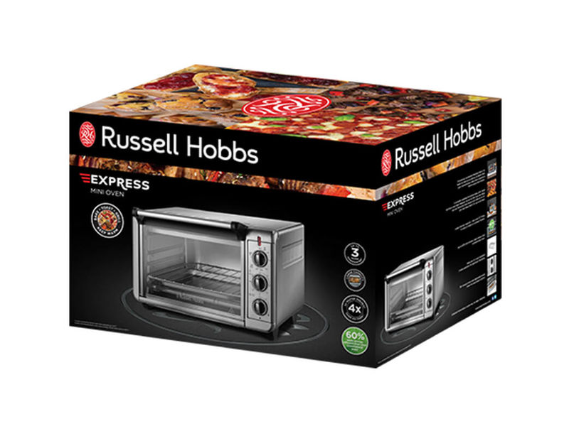 express airfry mini backofen von russell hobbs