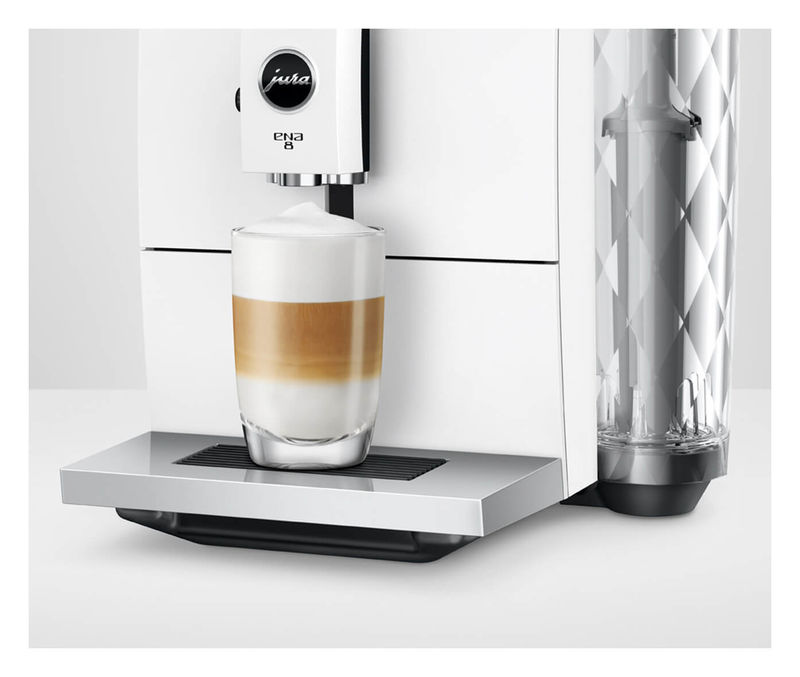 JURA ENA 8 Kaffeemaschine Vollautomat Weiss kaufen