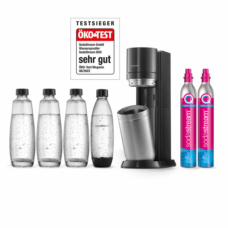 Sodastream DUO Megapack Bundle Schwarz kaufen