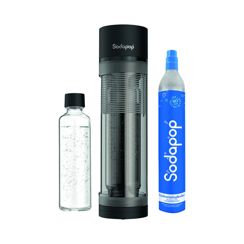 Sodapop Logan Wassersprudler Schwarz günstig kaufen