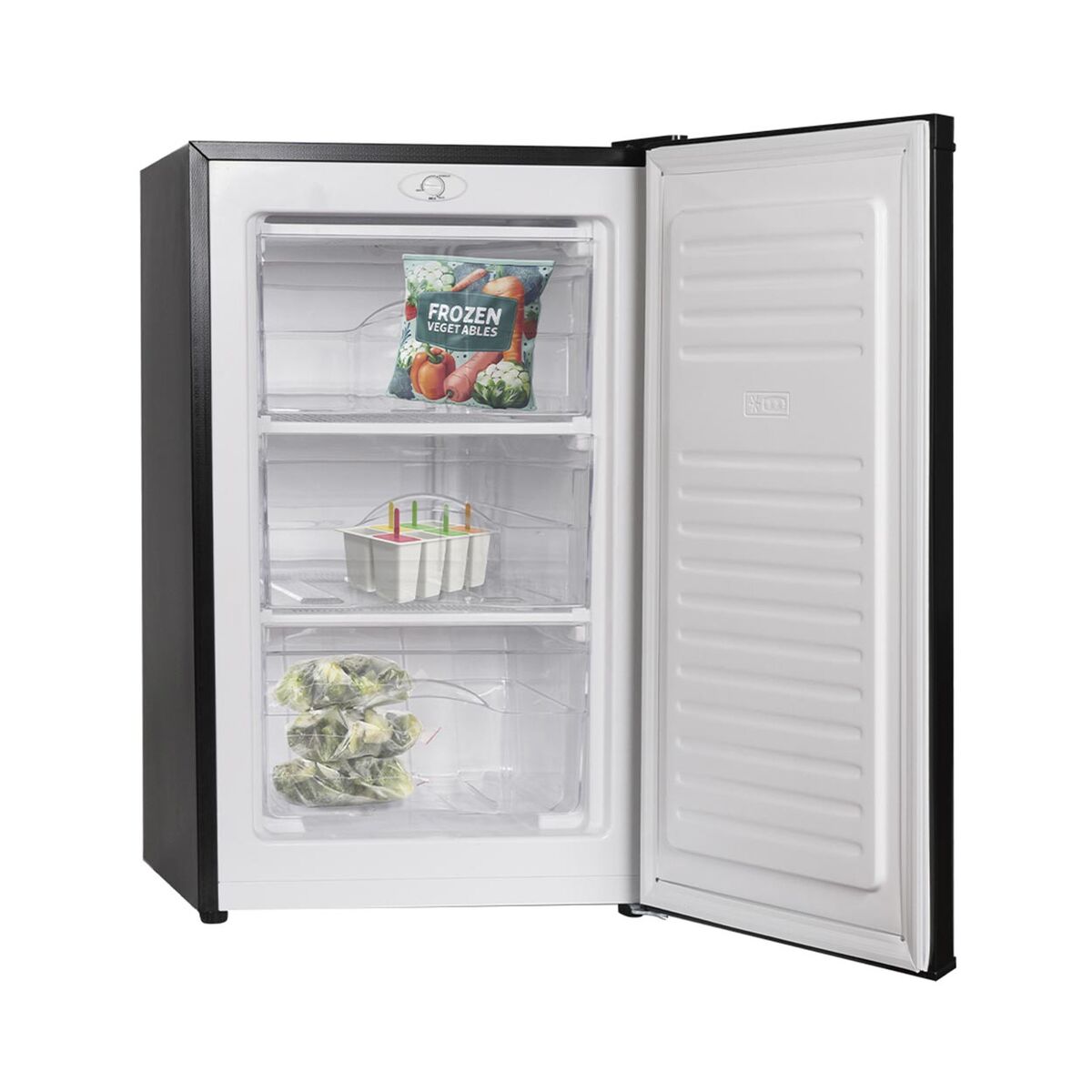 Kibernetik GS64 Gefrierschrank Schwarz rechts