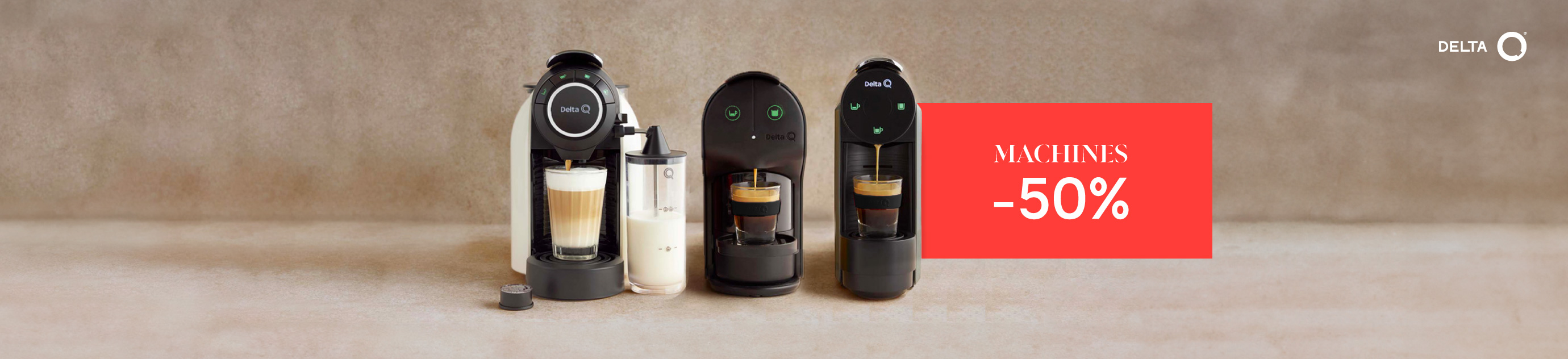 Delta Q Quick Machine à café rouge acheter