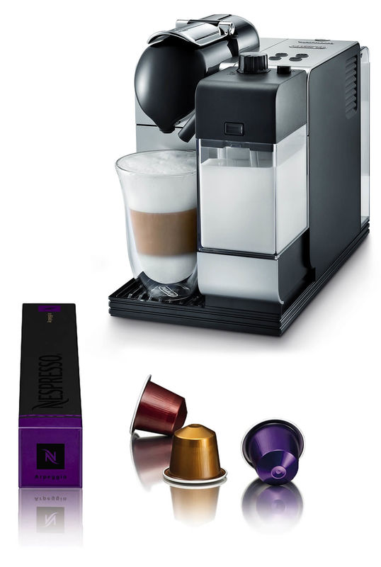 Buy De Longhi Lattissima+ EN silver Nespresso at a low price