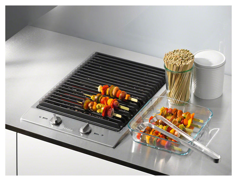 Buy Miele CS 1322 BG Grill hob frame stainless steel at a low price