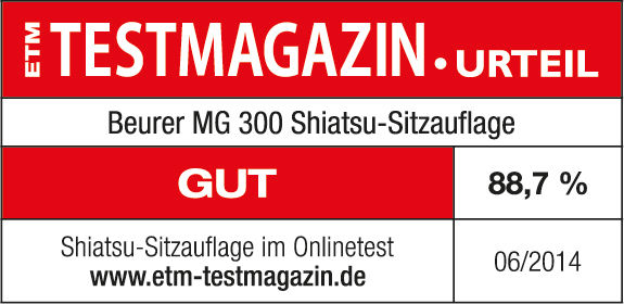 Beurer MG 315 Shiatsu-revêtement Massage acheter