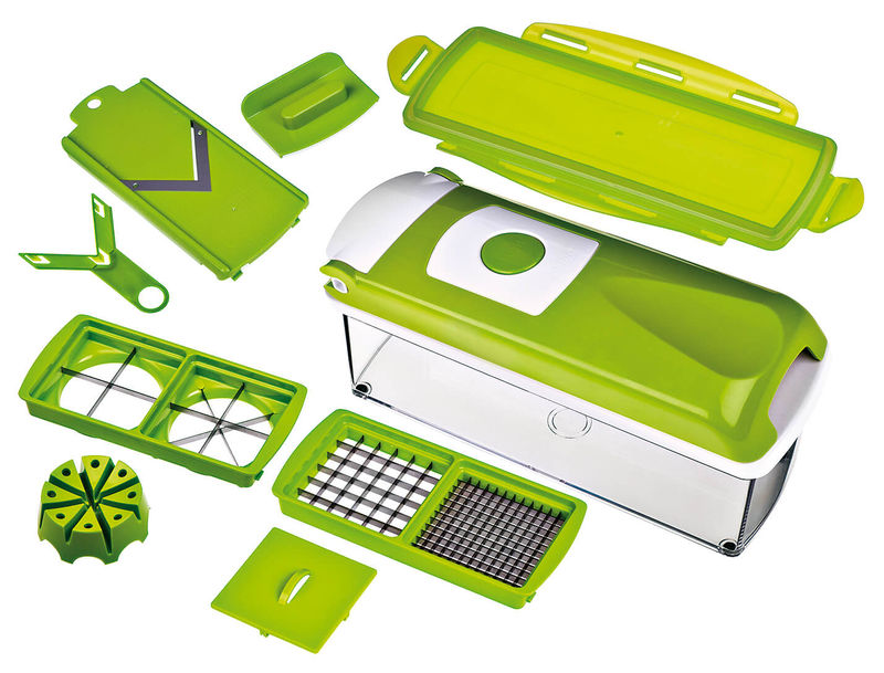 Manual Plastic & Stainless Steel Genuis Nicer Dicer Plus, For Home at Rs  349/piece in Surat