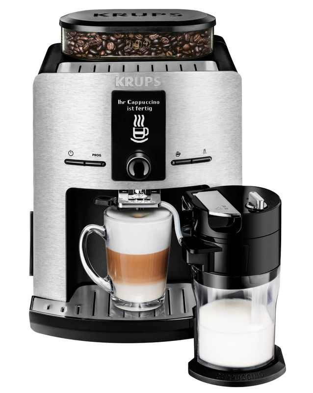 KRUPS Latt\'Express One-Touch-Cappuccino Kaffeemaschine aluminium kaufen