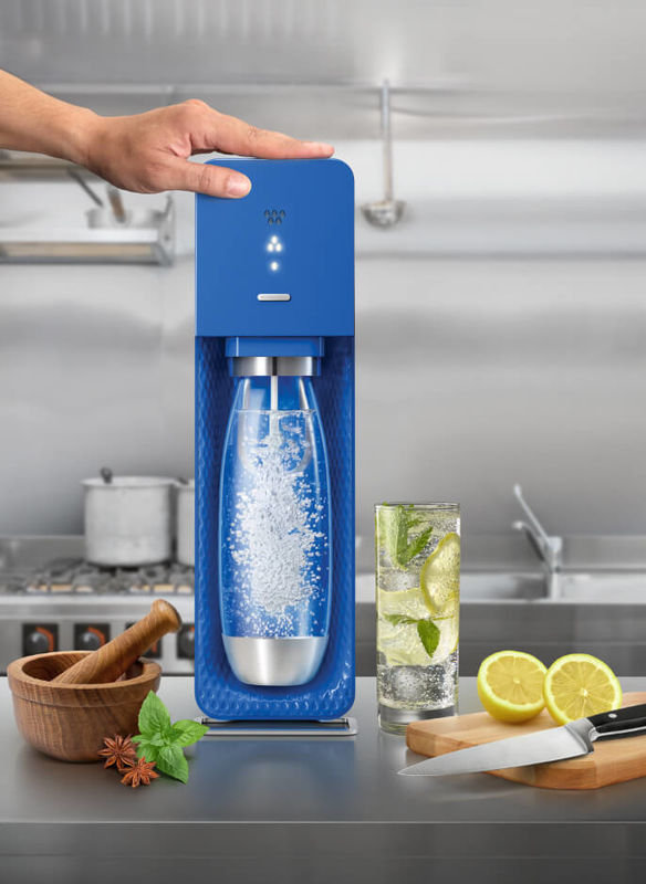 Sodastream Source Blue Sodastream Source blau inkl. MVZ-Zylinder 60L & 1 Flasche günstig kaufen