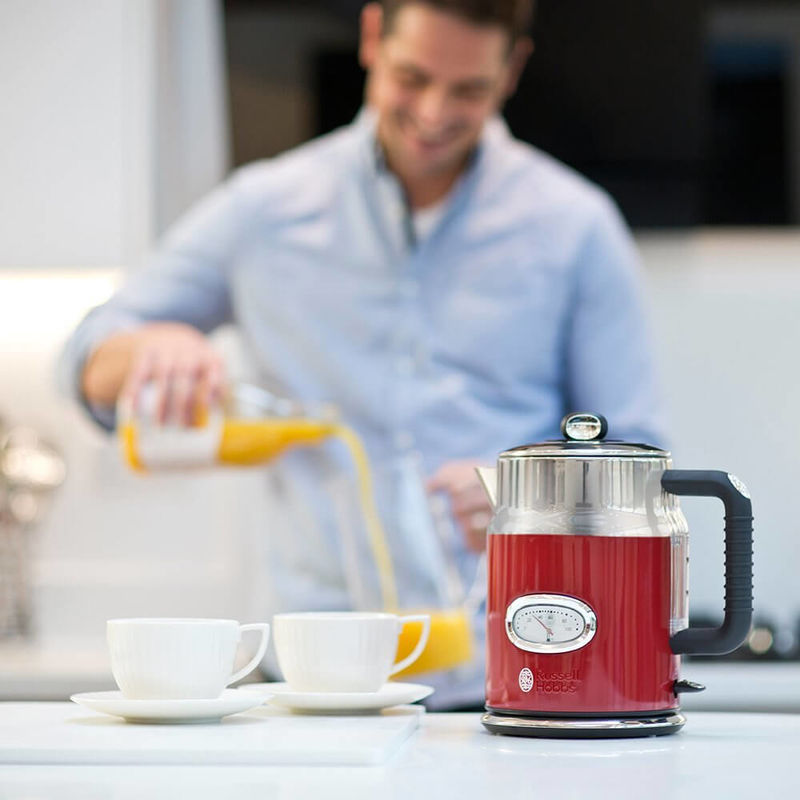 Russell Hobbs Retro Ribbon Rot 21670-70 Wasserkocher günstig kaufen