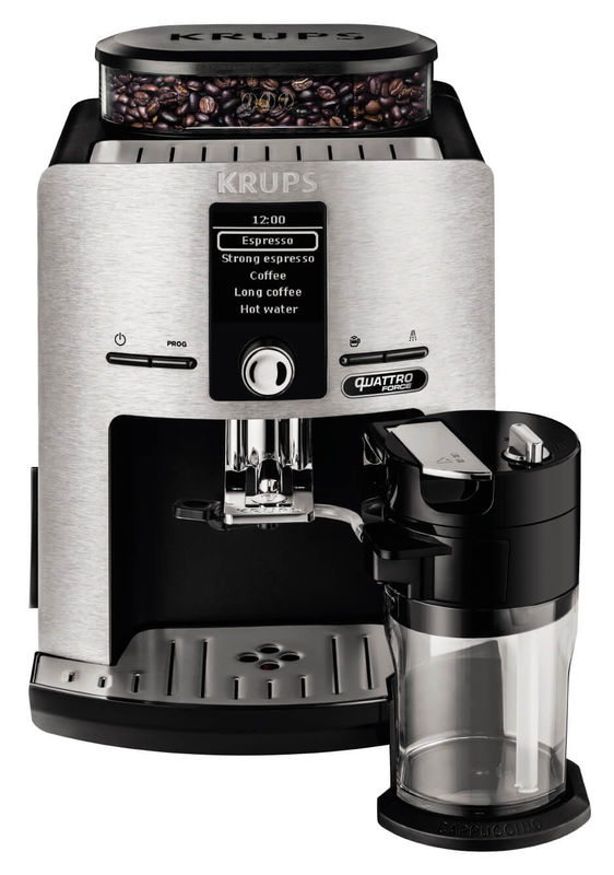 Buy Krups Latt'Espress Quattro Force coffee machine aluminium