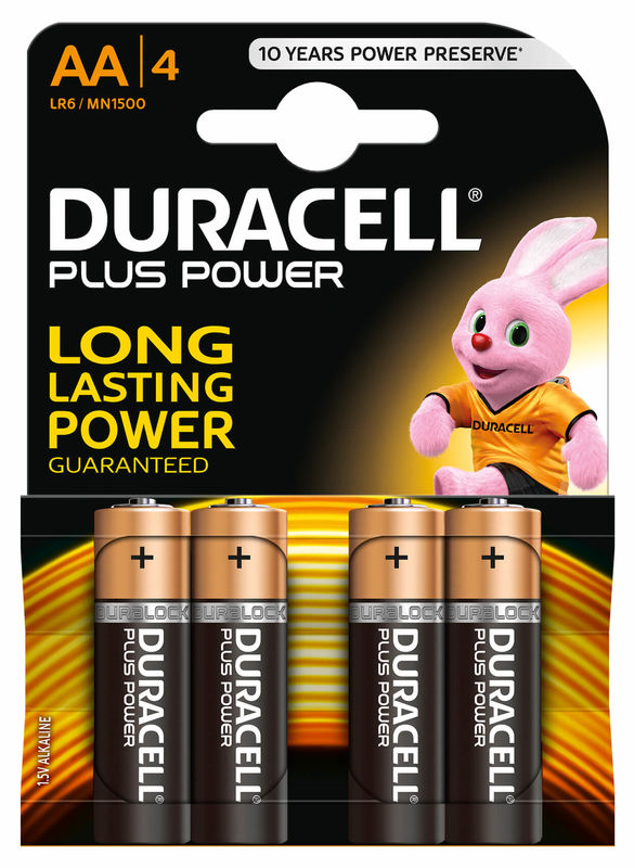 Buy Duracell Plus Power MN1500 / AA / LR6 4 pc. batteries