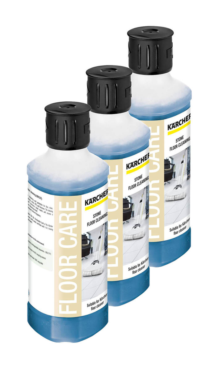 Kärcher 3x Bodenreiniger Stein RM 537 – 0,5l Zubehör Kärcher 3x Bodenreiniger Stein RM 537 – 0,5l Zubehör